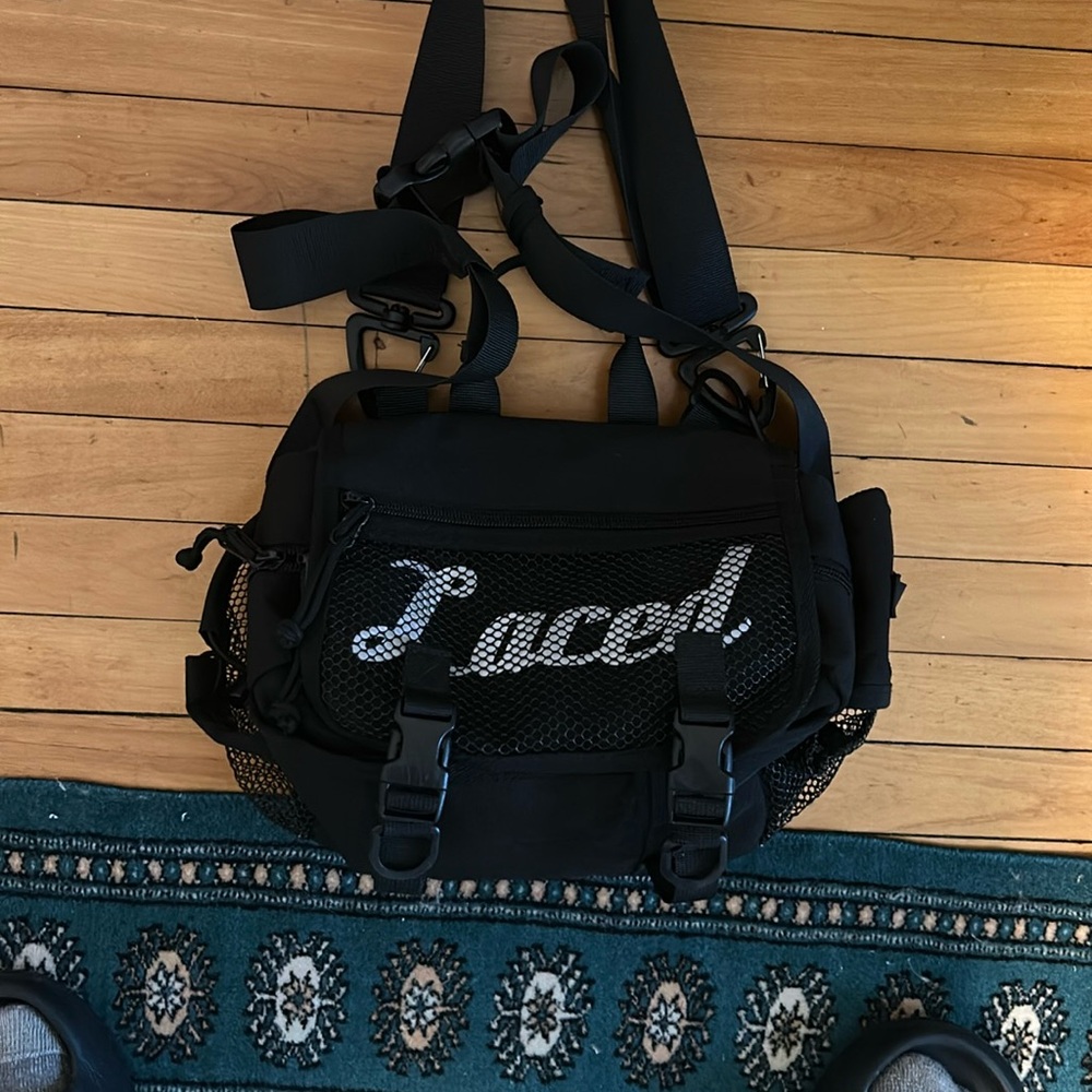 Limited edition laced sneaker bag